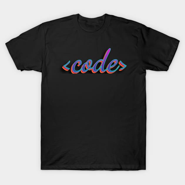 <code> T-Shirt by cONFLICTED cONTRADICTION